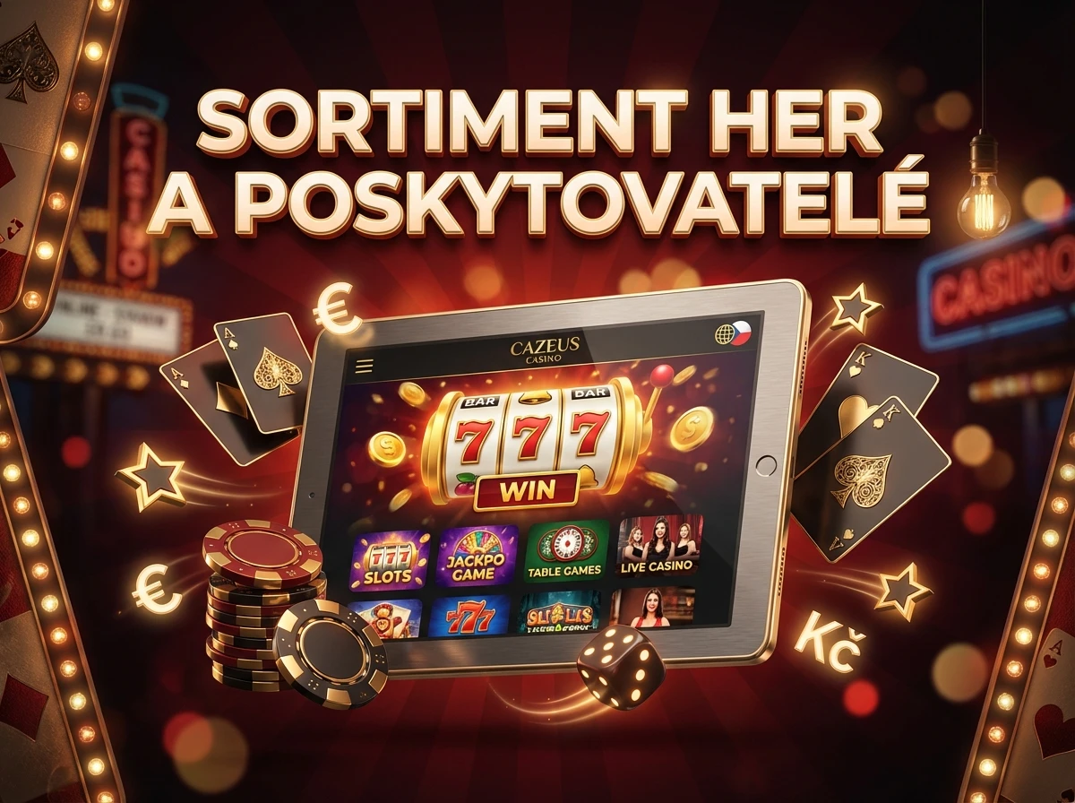Sortiment her a poskytovatelé